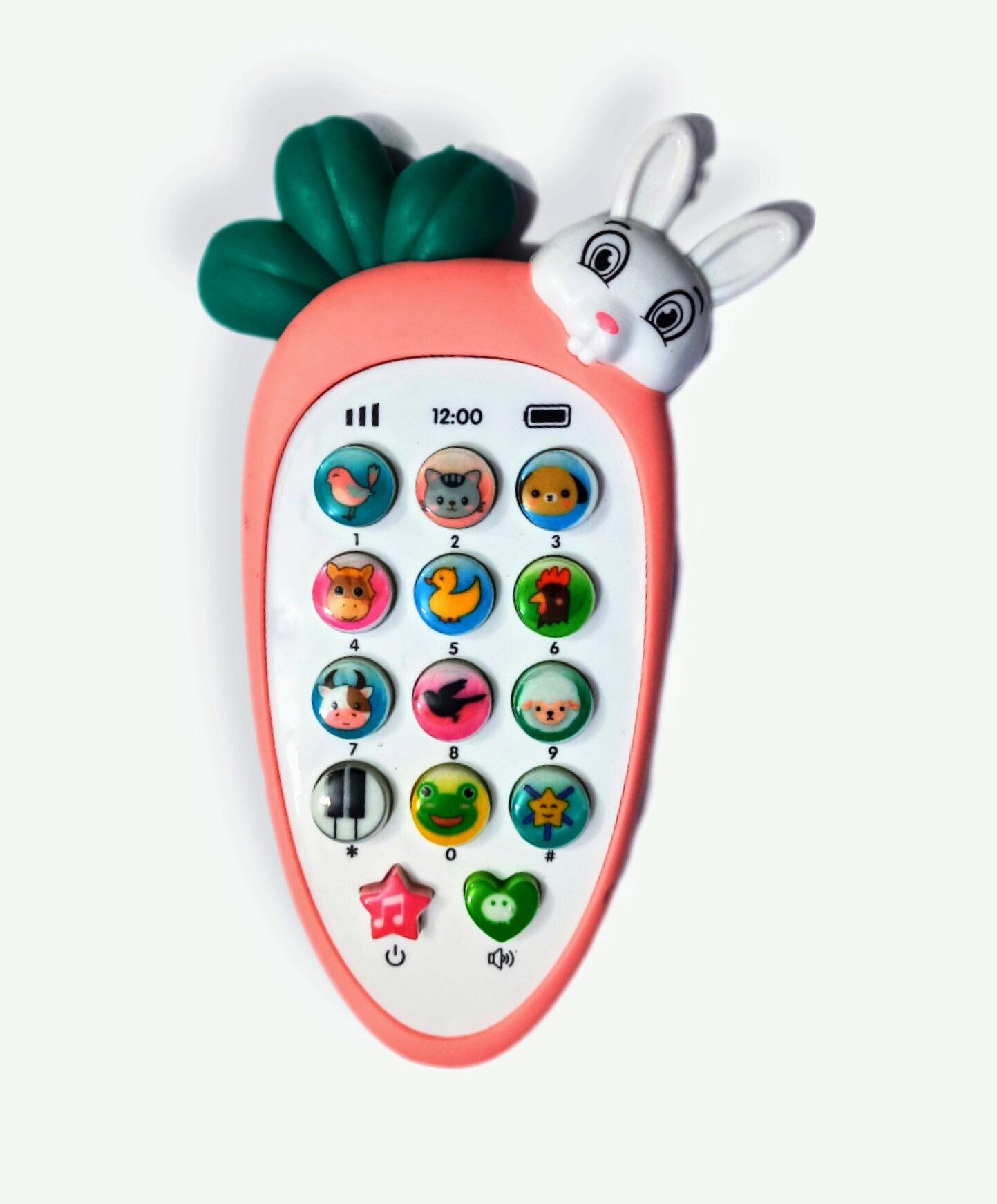 Intelligent Smart Rabbit Phone Cordless Feature Mobile Phone Toys for Kids-image-29