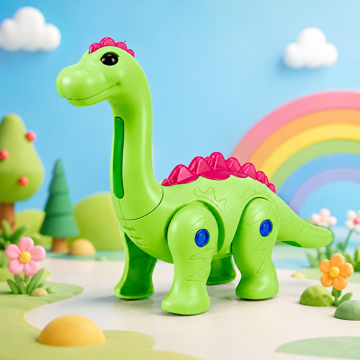 kidzfun LED Light Walking Dinosaur Toy for Boys & Girls Age 3+ (RANDOM COLOR)-picture-15