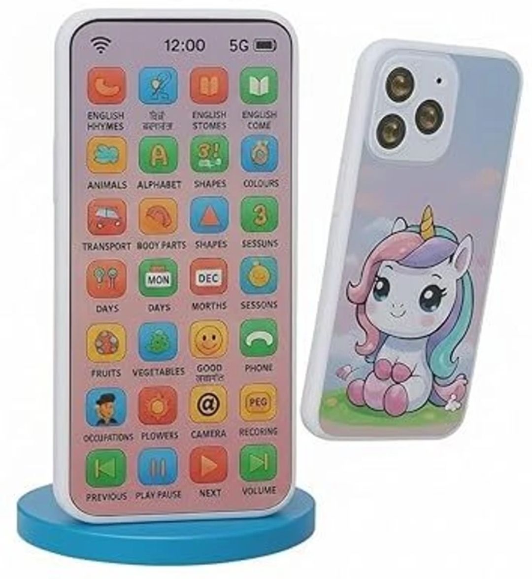 Edu phone toy 24 model mujic function rechargeble baby toys-image-30