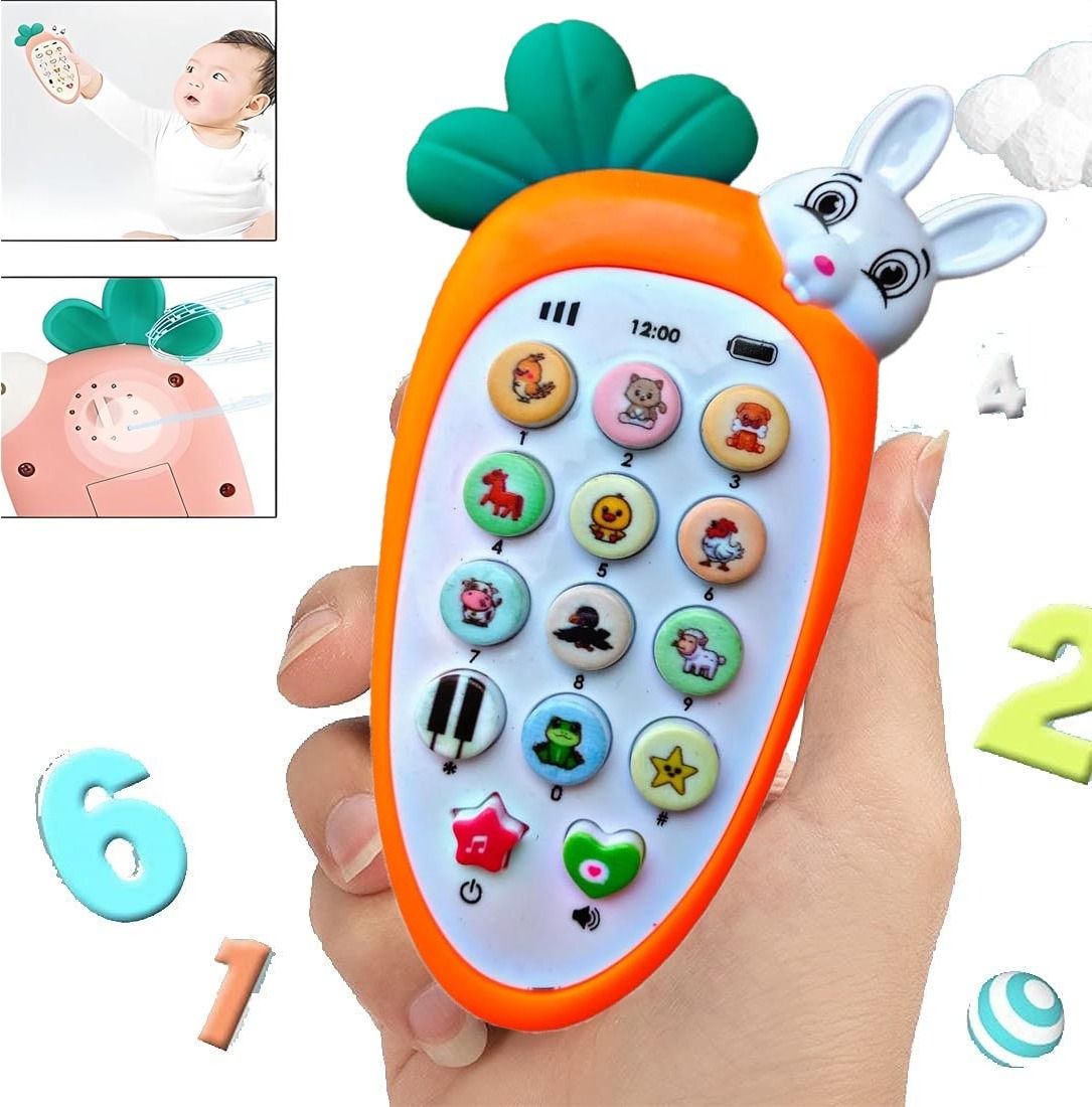 Smart Phone Cordless Feature Baby Intelligent Mobile Phone Musical Sound Toys