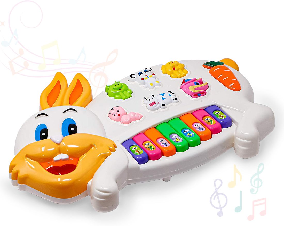 wembley Rabbit Piano Interactive Educational Musical Toy-picture-17