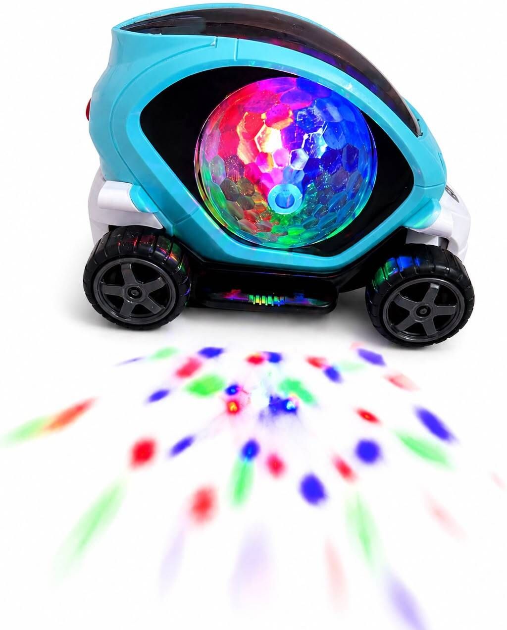 shopadda 360° Rotating Musical Stunt Car Toy with LED Lights | Bump- Go Automatic Dancing-picture-26