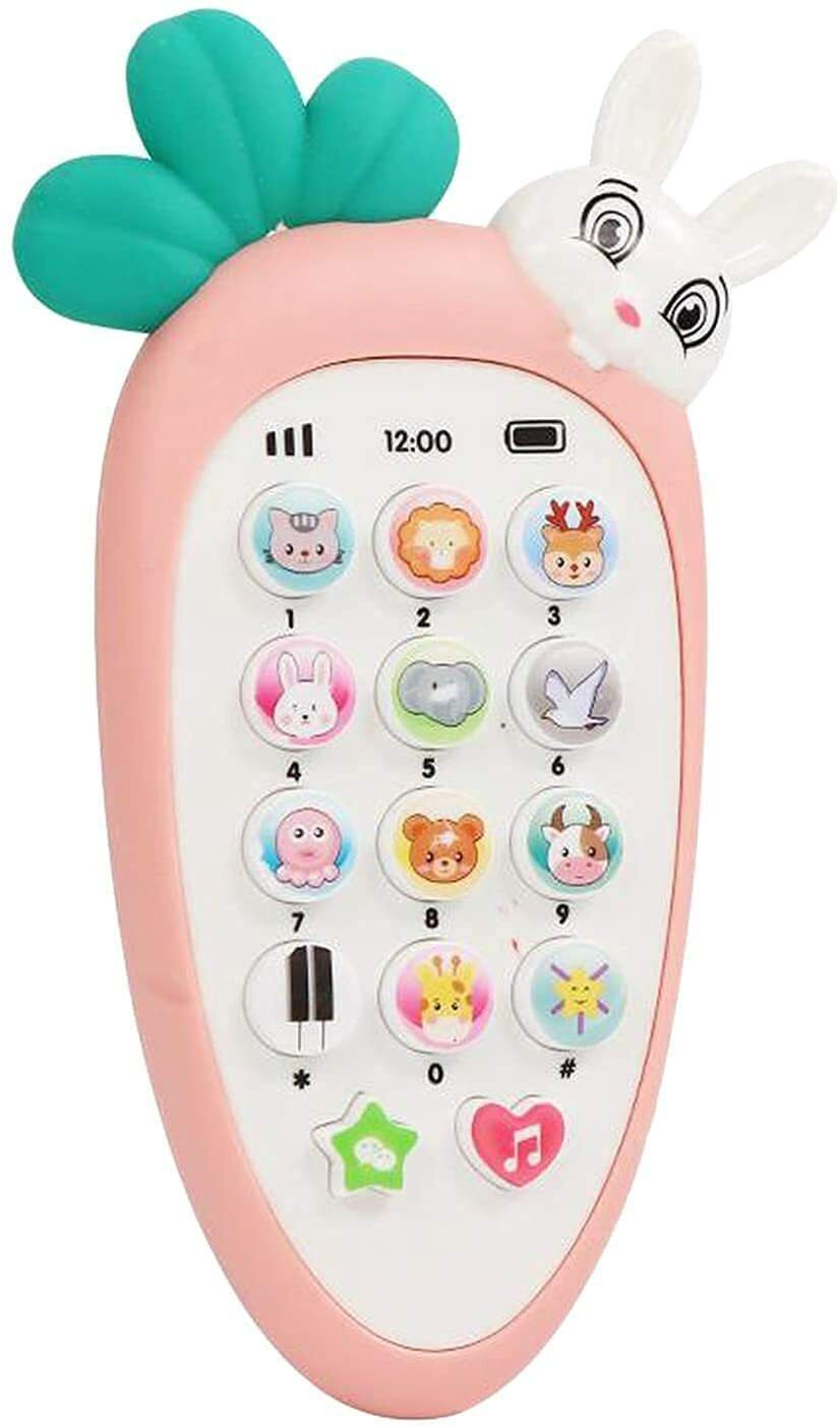 Mobile Phone Toy with 20 Musical Songs Animal Sound for Kids-image-4
