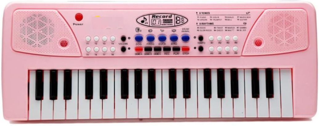 jericos Girls Piano Keyboard with Microphone, 37 Keys, 8 Rhythms, 8 Tones)-picture-12