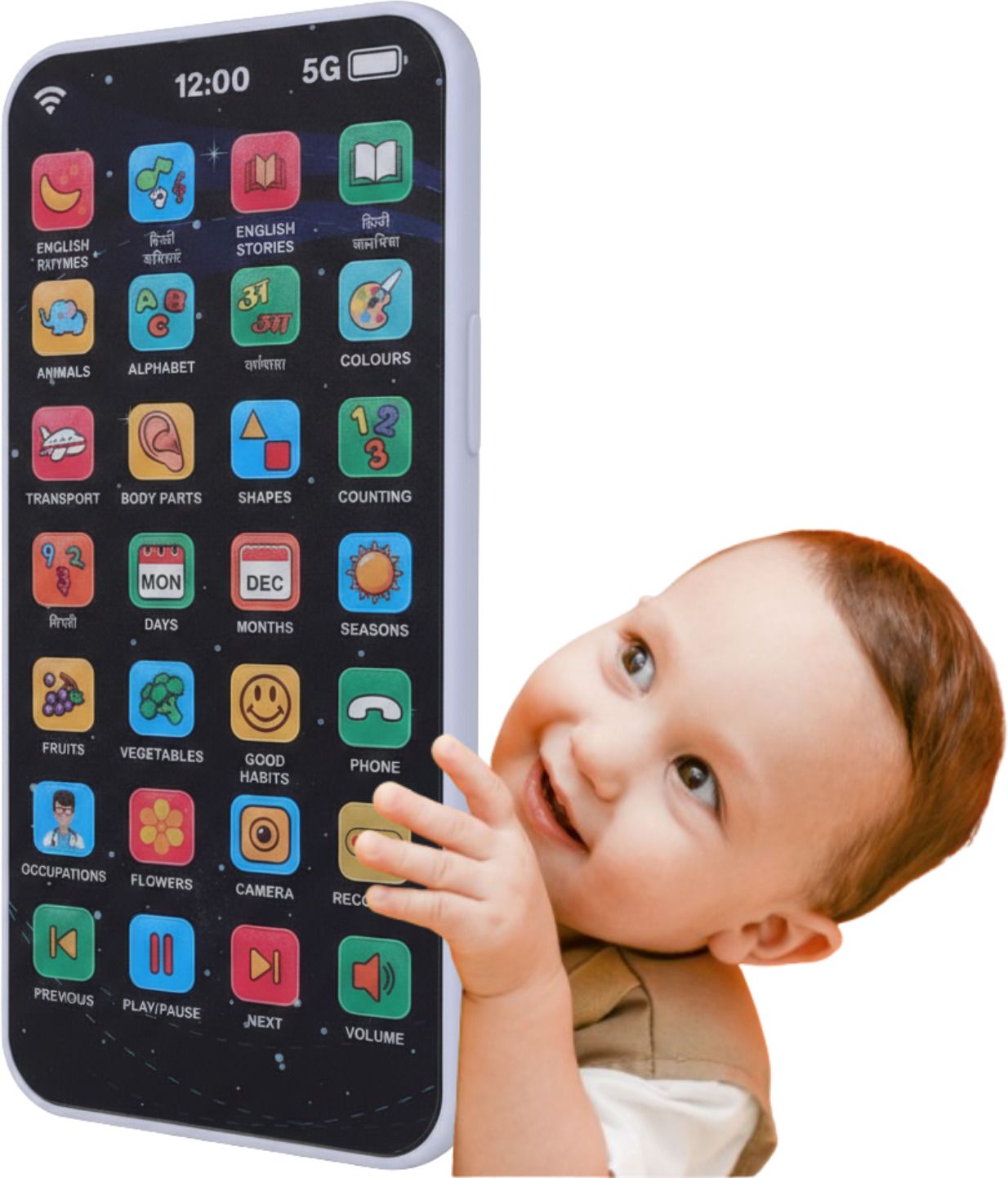 Kids Educational Mobile Phone Toy for Boys & Girls-image-37