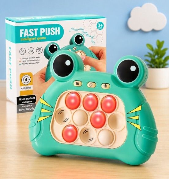 Pop up It Push on Buble Fidget Sensory Toy Set, Push on Pop Silicone Game Toy Anxiety Stress Reliever Autism Learning Materials for Kids Teens Adults (Rainbow)-image-49