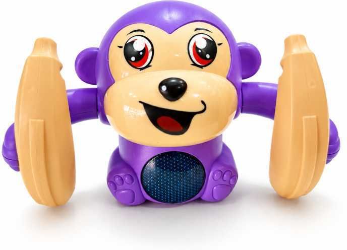 tiny Dancing, Spinning & Rolling Banana Monkey Toy-picture-25