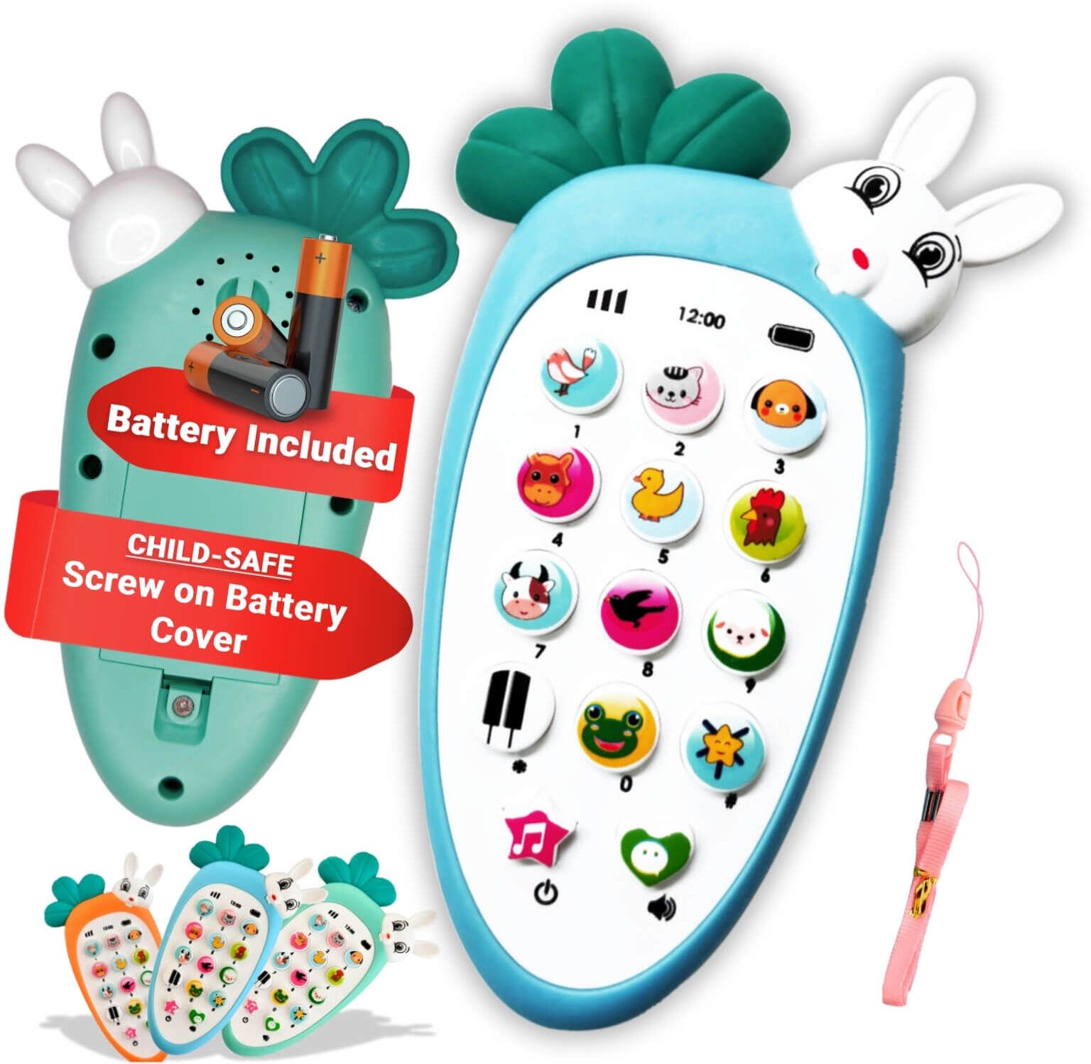 Radish Pretend Play Cell Phone-image-46