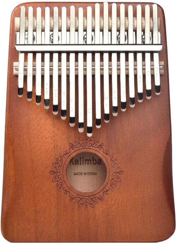 17-Key Kalimba Thumb Piano with Engraved Notes – Solid Wood Musical Instrument 17-Key Kalimba Thumb Piano with Engraved Notes – Solid Wood Musical Instrument Analog Portable Keyboard-image-7
