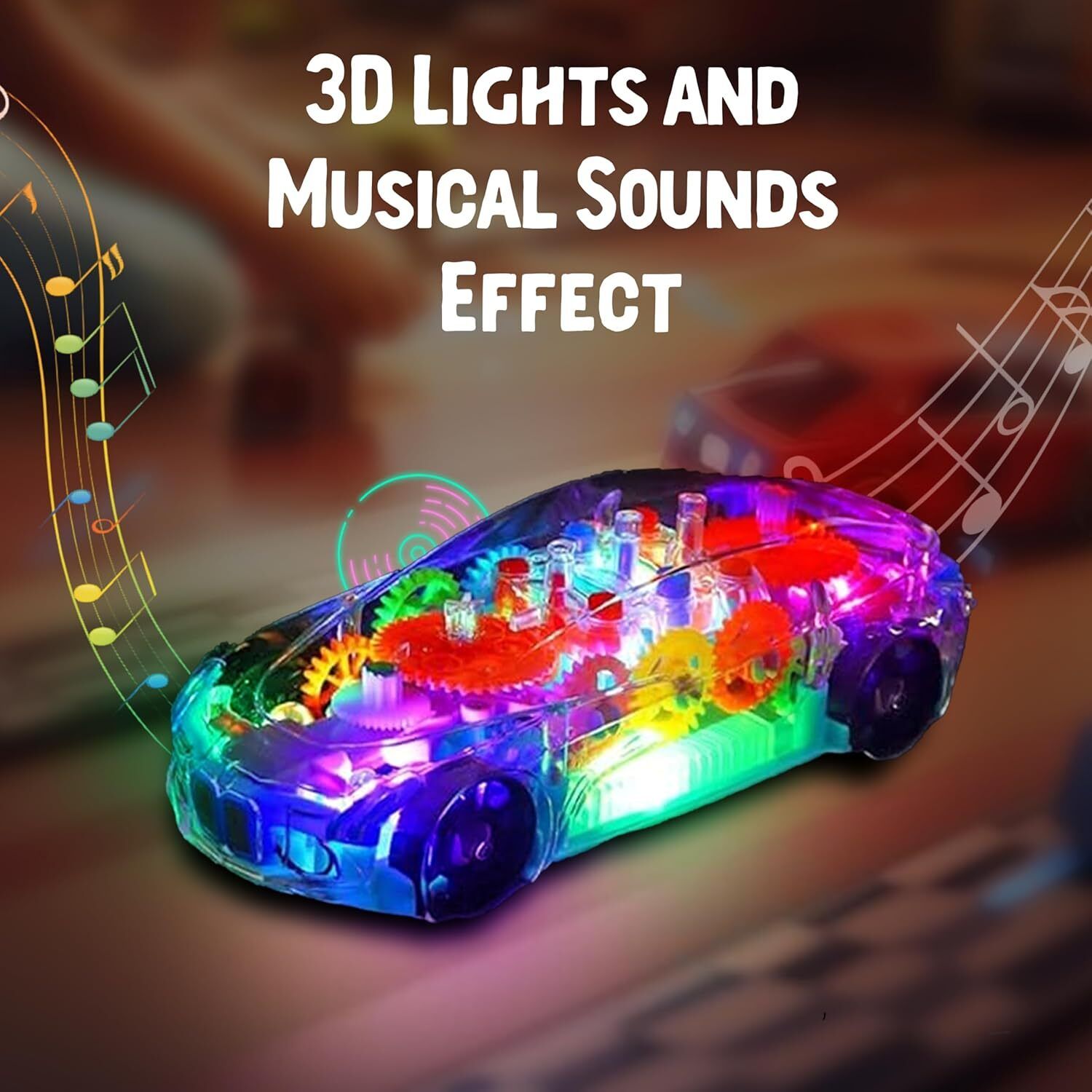 3D Concept Gear Transparent Car Toy-image-10