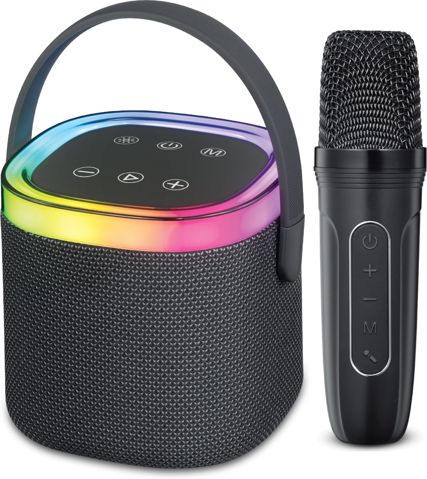 wembley Karaoke Speaker with Wireless Mic 360° Surround Sound with RGB Lights-picture-19