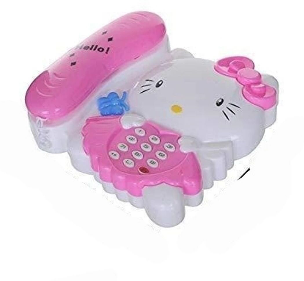 digsmorden oys Cute Kitty Cat Telephone (Pink)-picture-13