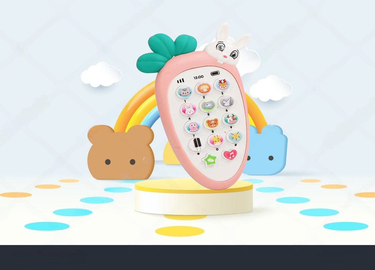nkl Smart Kids Rabbit Phone, Musical Sound Toys, Best Gift For Kids_VR138-picture-38
