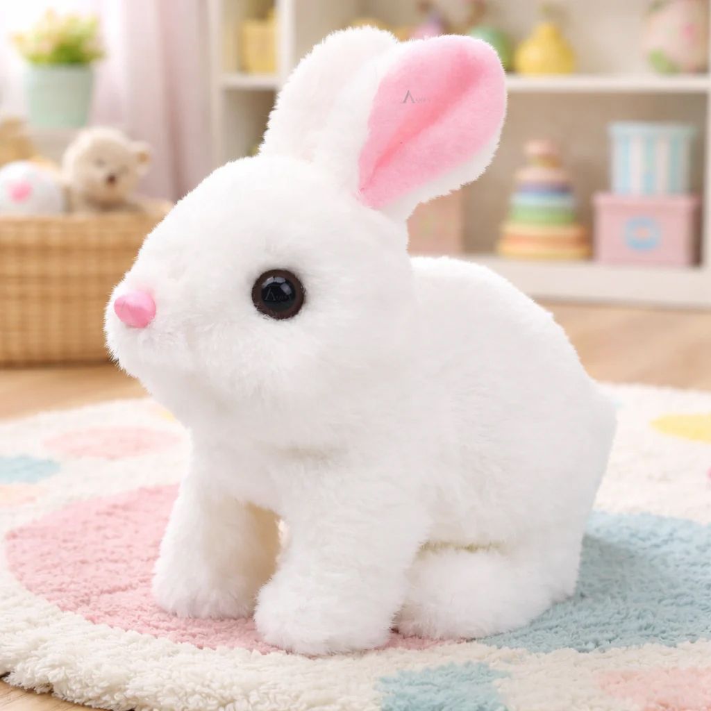 nizix Soft Plush Bunny Toy with Interactive Walking Motion for Toddlers and Kids-picture-28