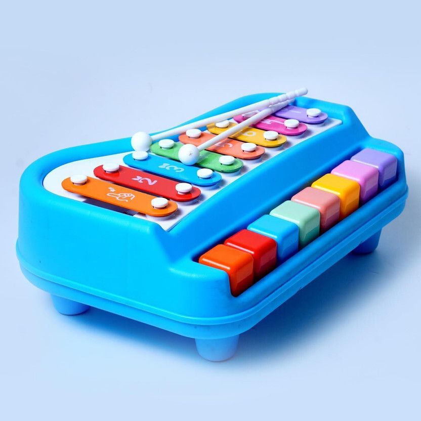 nickspool Kids Musical Xylophone Piano Toy With Colorful Keys Learning Music Instrument-picture-9