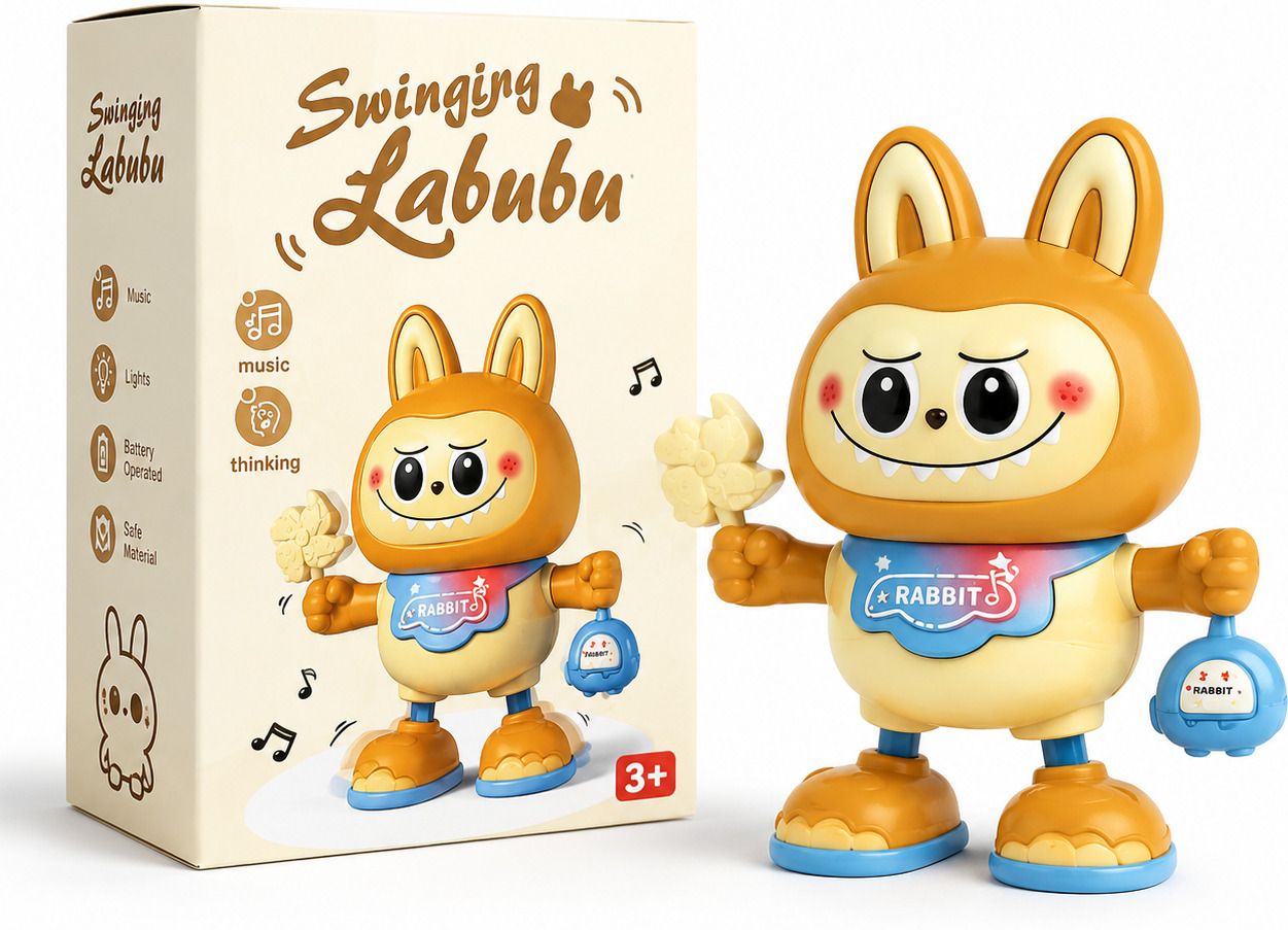 Dancing Musical Rabbit |Light-Up, Sound And Dancing Bunny for Kids-image-3