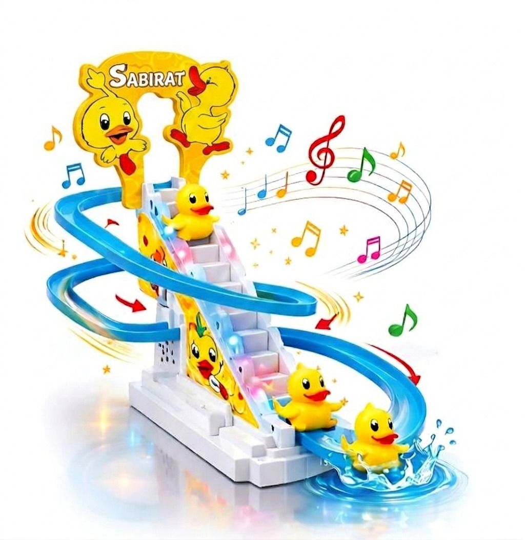 Baby Slide Yellow Duckkk Kids Set Musical Toy For Kids playing or get fun-image-10