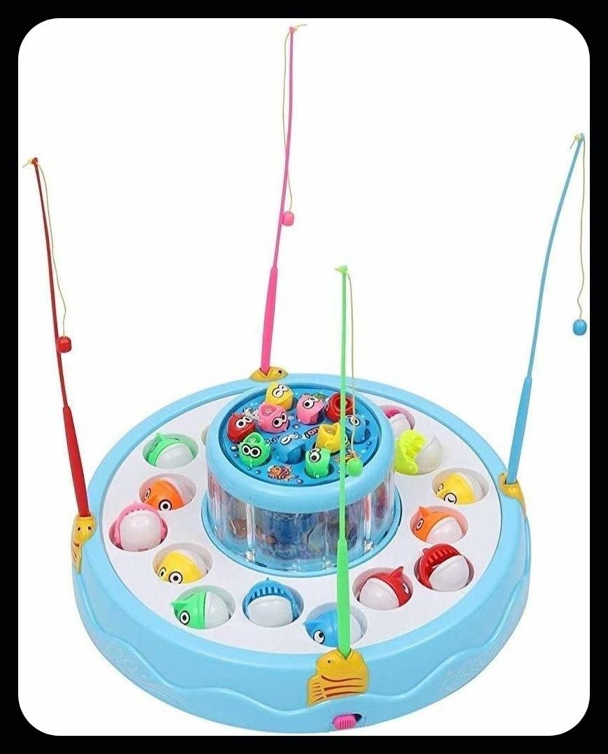 saleoff Go Fish Catching Game Big with 26 Fishes and 4 Pods With Music & Lights528-picture-17