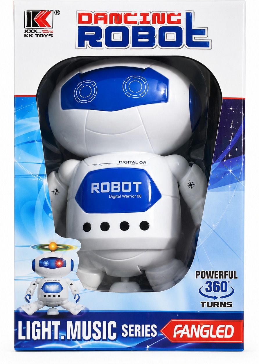 Dancing Robot Light & Music 360°-image-1