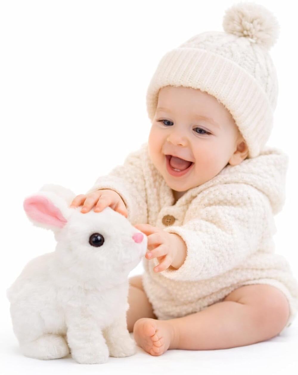 hespa Electronic Bunny Toy with Hopping Walking and Wiggle Ears for Children-picture-14
