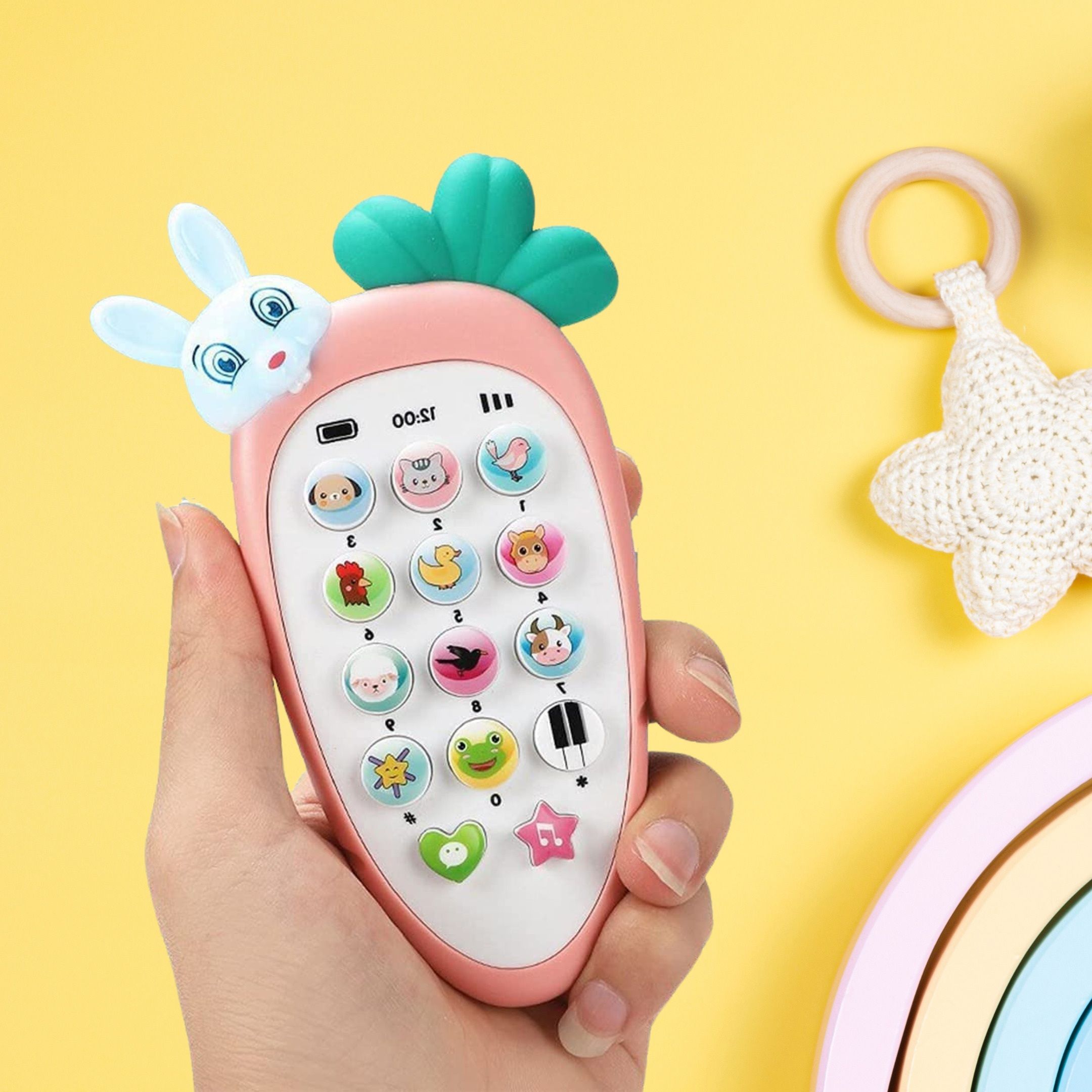 nkpr Smart Rabbit Phone Kids, Musical Sound Toys, Best Gift For Kids_NK115-picture-37