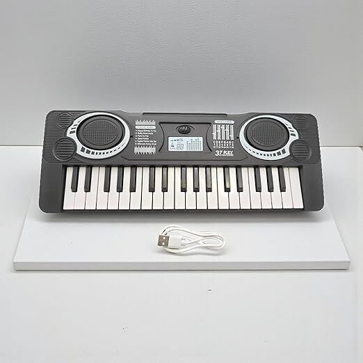 37 Keys Electronic Keyboard Piano with Built in Speakers USB Power-image-43