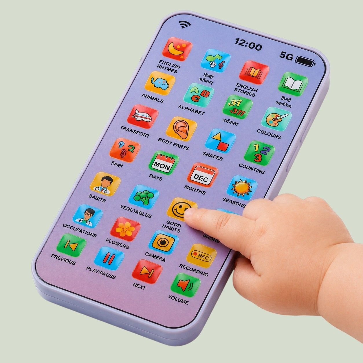 Kids Learning Mobile Toy with 28 Functions and Sounds-image-32