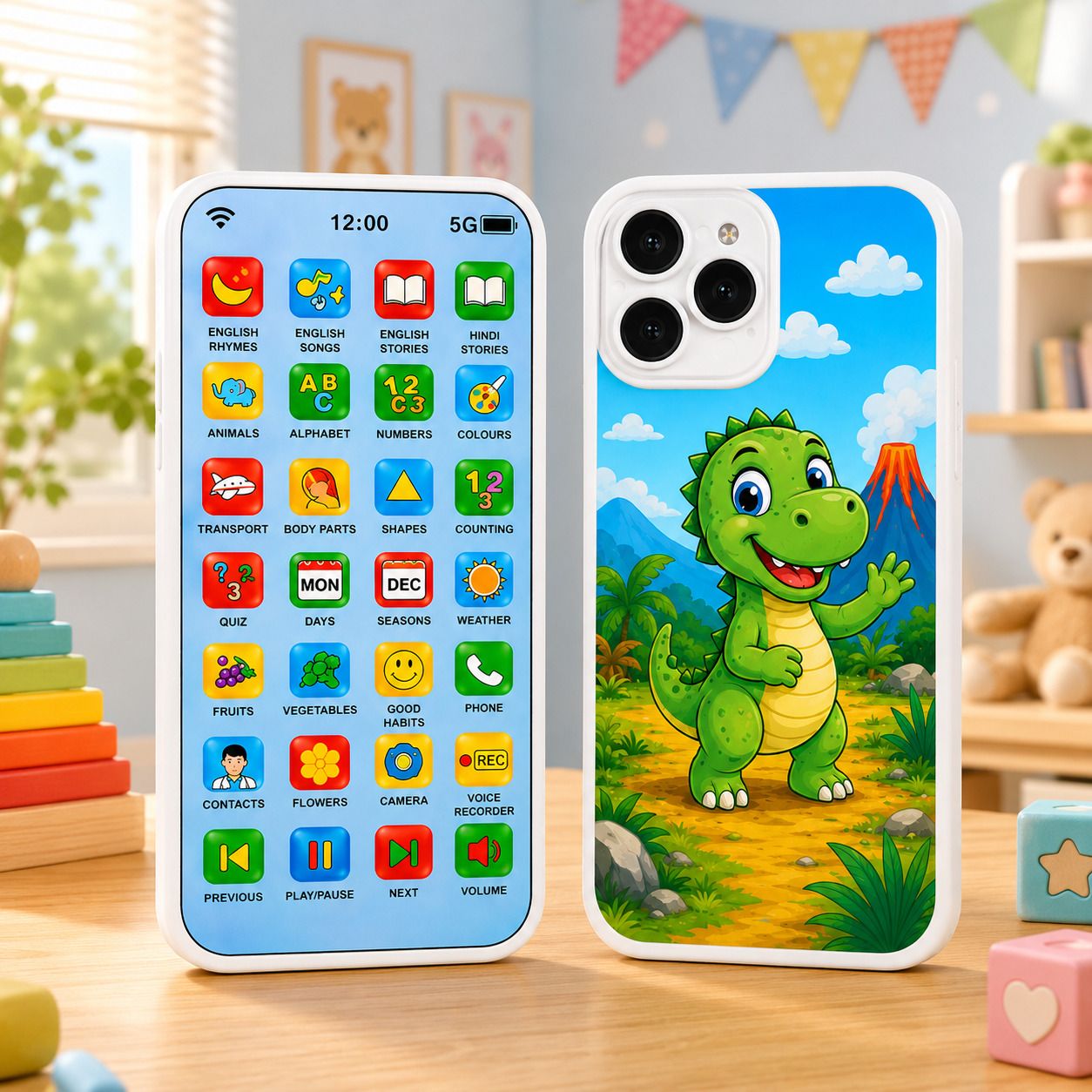 Kids Phone Toy Learning Mobile for Kids with Music & Sound | Educational Toy-image-15