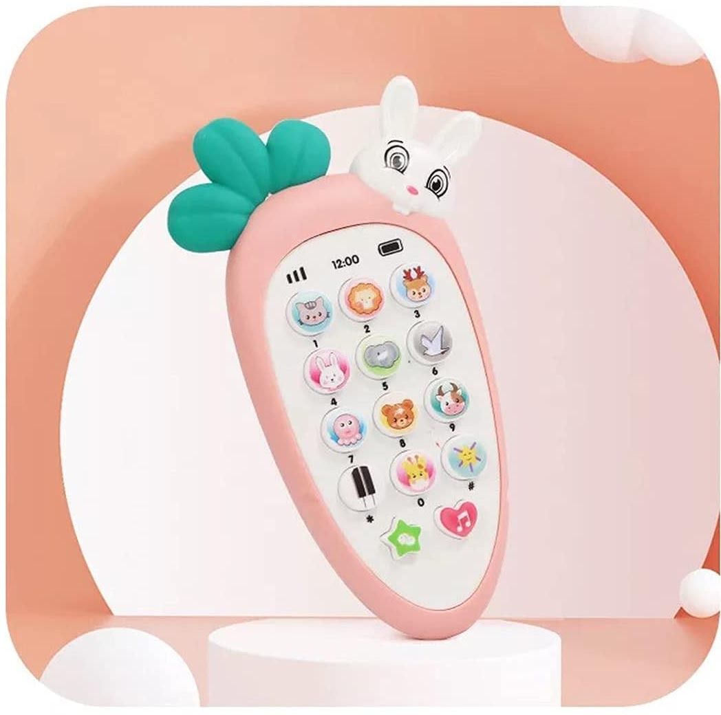 Pretend Play Baby Intelligent Musical Mobile Phone Toys, Multi-Function