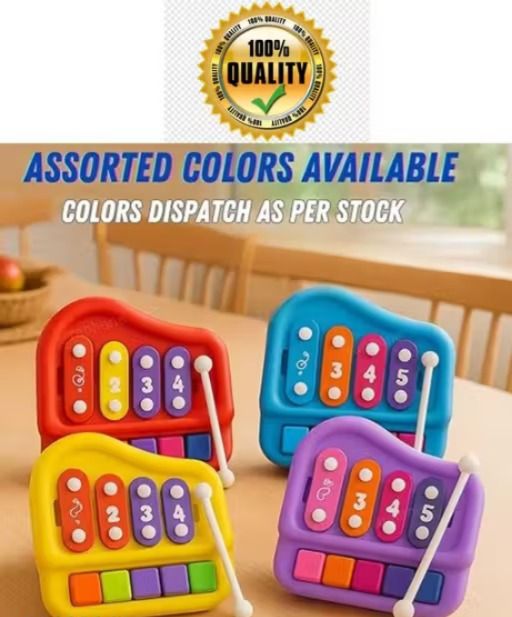 2-in-1 Kids Musical Xylophone Piano-image-5