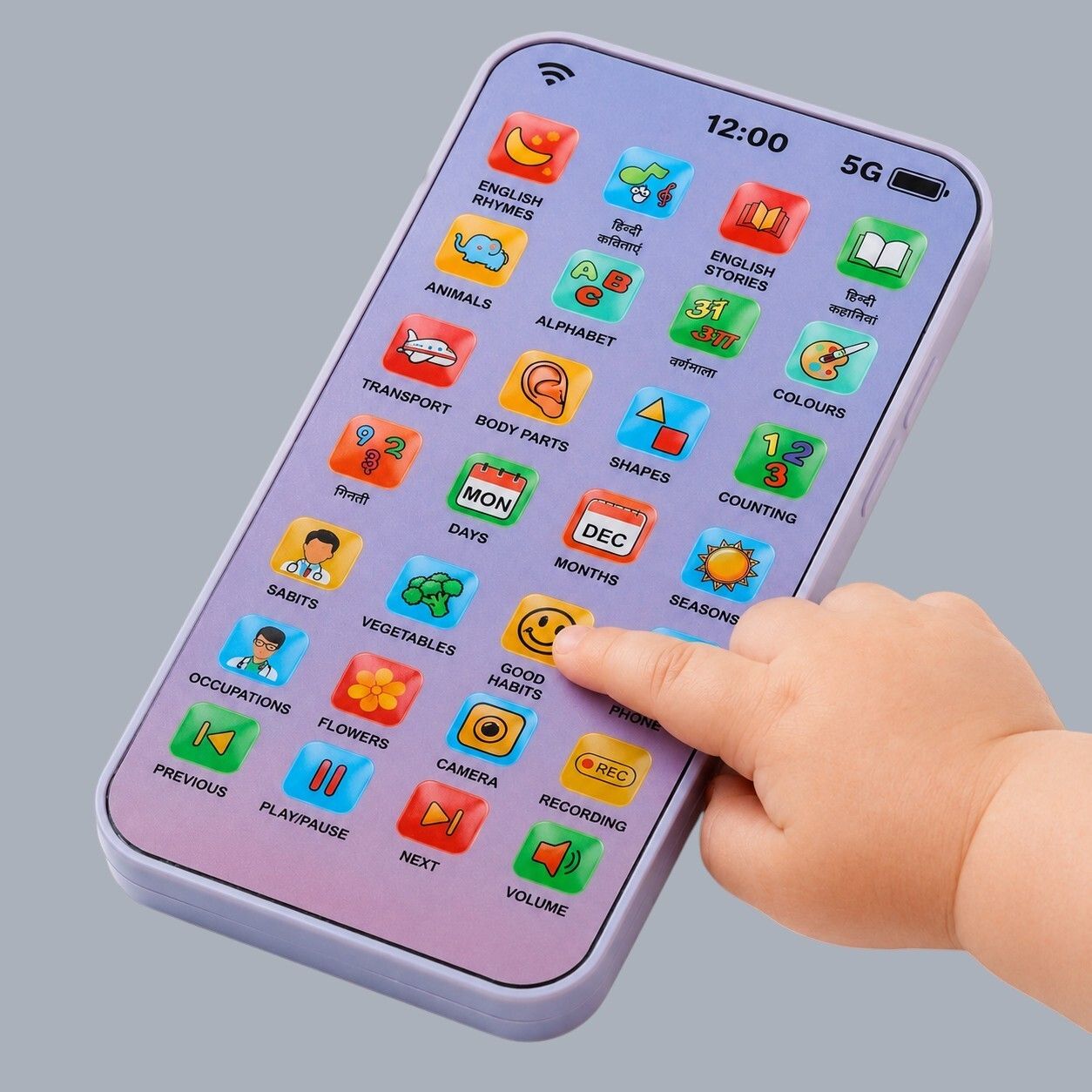 Kids Mobile Phone Toy with Fun Learning Activities-image-46