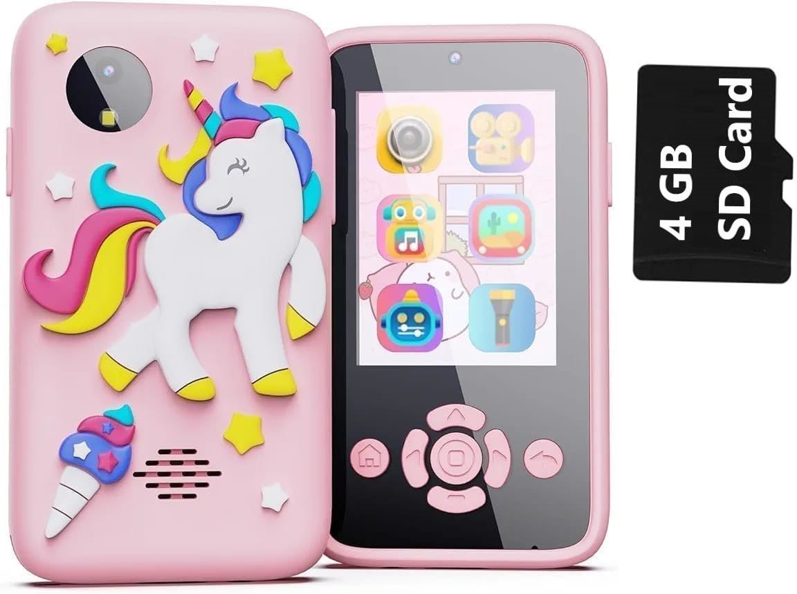 Kids Smart Phone Touchscreen Mobile Dual Camera With 4gb Memory Card-image-47