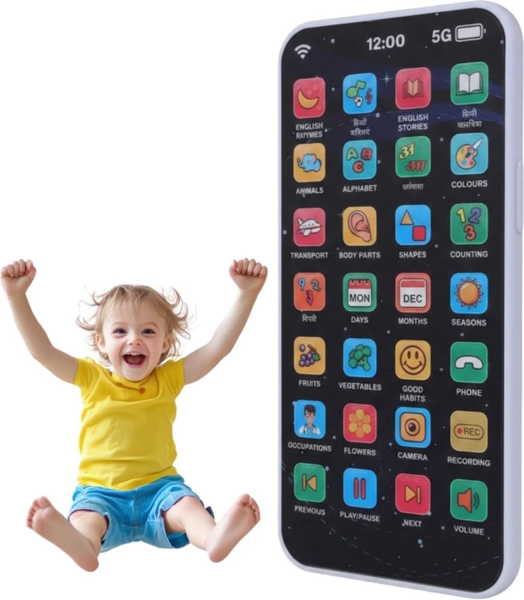 Edu phone mujical toys gift toys 28 learning functions baby toys-image-43