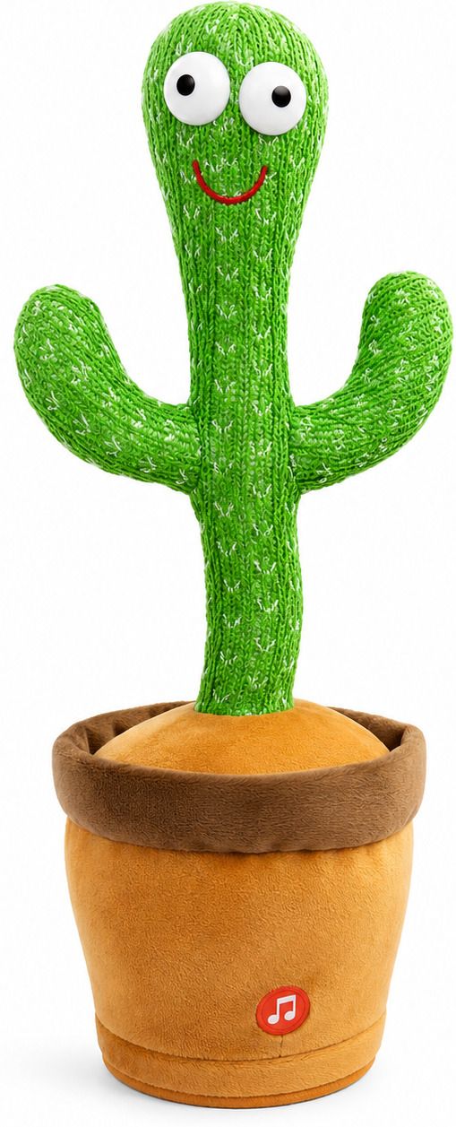 guptadm Talking Dancing Cactus Plush Toy with Music, Voice Repeat, USB Rechargeable-picture-41