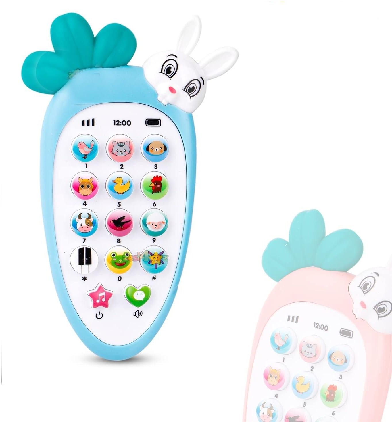 plus shine Mobile Musical Sound Toy Smart Phone Rabbit with Music, Ringtones, Animal Sounds-picture-13