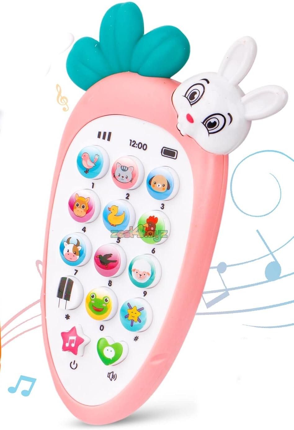 plus shine Rabbit Smart Mobile Phone Musical Sound Toys with Music, Ringtones for Kids-picture-27