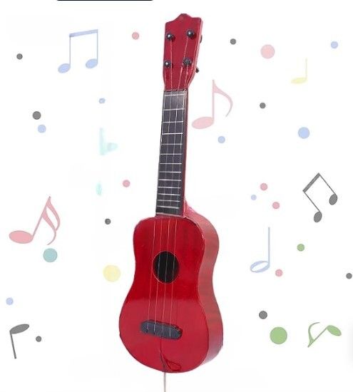 kavish enterprise Learning Excellent 4-String Acoustic Guitartoy for kids image