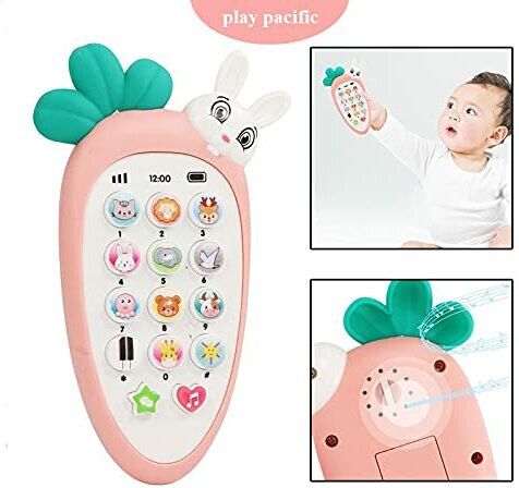 pluspoint Rabbit Phone with Light and Sound Toy for Kids (Multicolor)-picture-44