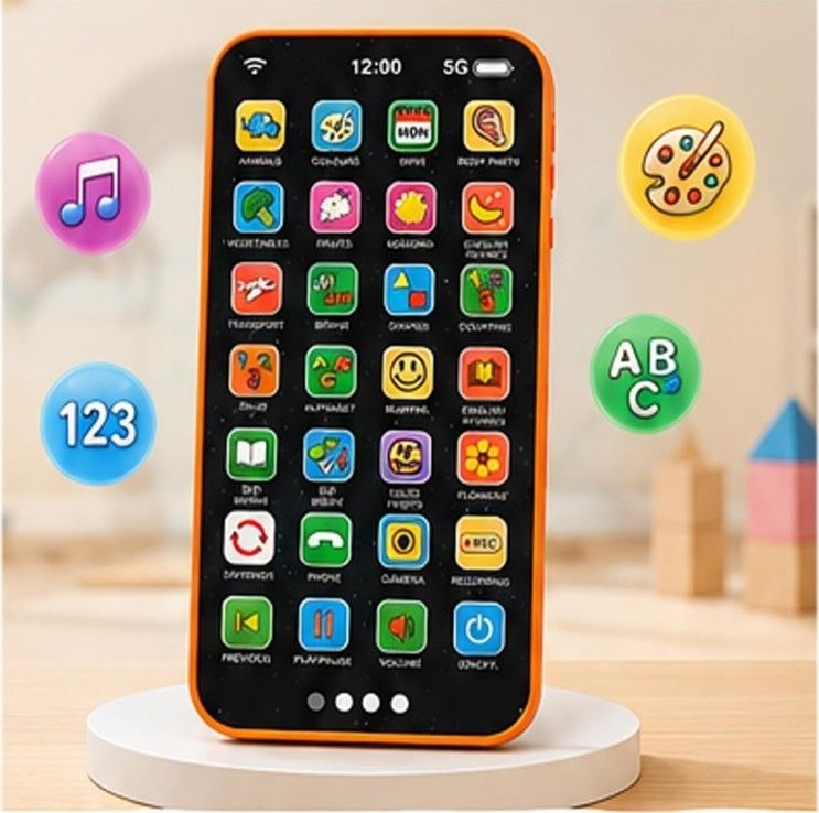Kids Learning Edu Phone, education phone for kids, with 8 languages-image-26