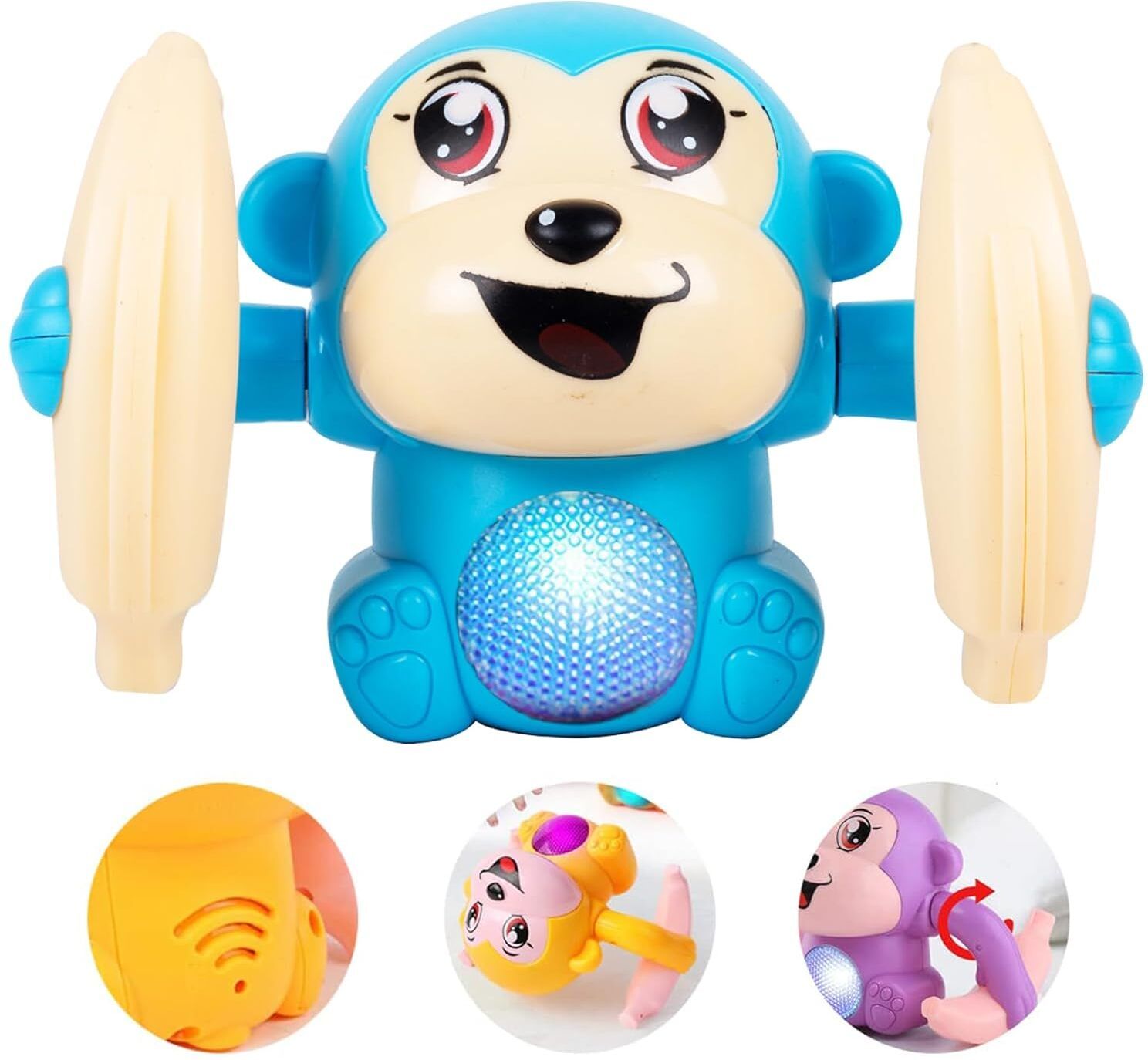 mega shine Musical, Dancing, Spinning,Rolling and Sensor musical toy-picture-14