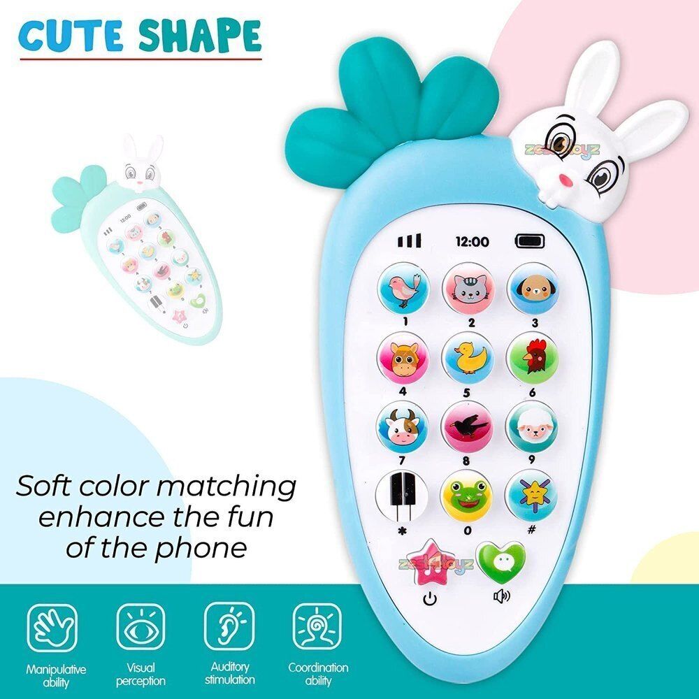 bsvr Smart Kids Rabbit Phone, Musical Sound Toys, Best Gift For Kids_BS35-picture-3