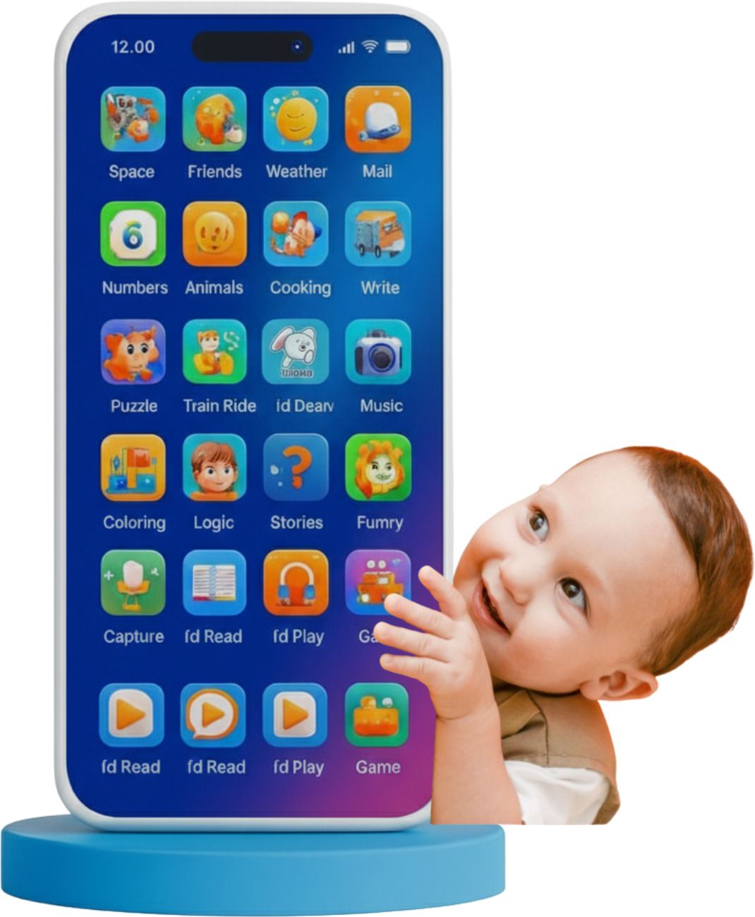 Kids Learning Mobile Phone Toy for Early Education-image-29