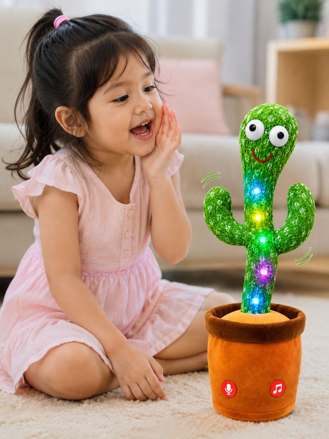 manpasandbazar Dancing Cactus Musical Toy-picture-22