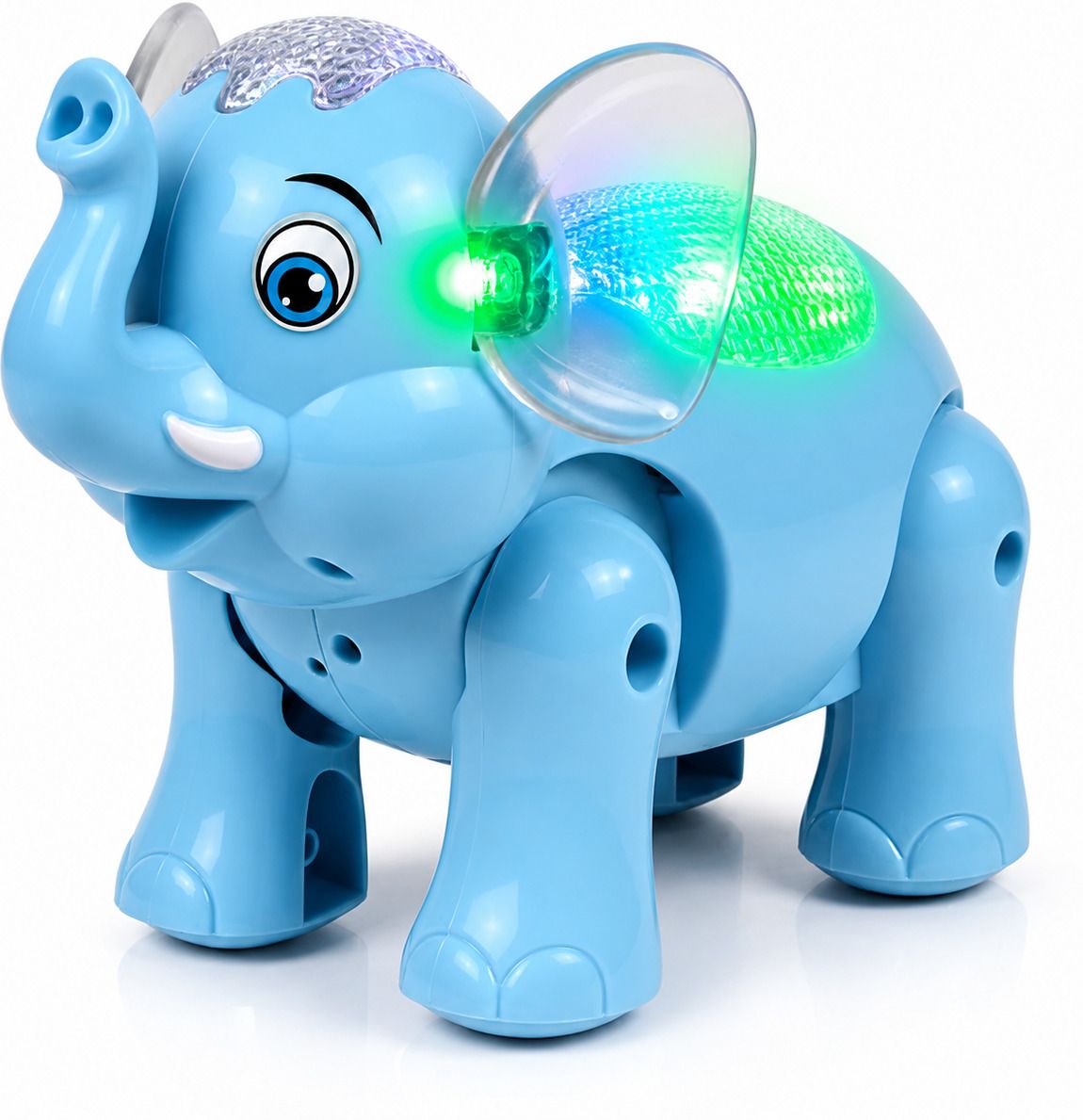 Musical Elephant Walking Toy with LED Lights & Sound for Kids (RABDOM COLOR)-image-18