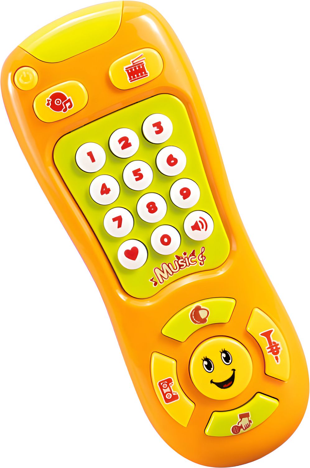 jollyora Baby Music Toys Simulated Funny Tv Remote Control Toys with Sound Light and Musi-picture-41