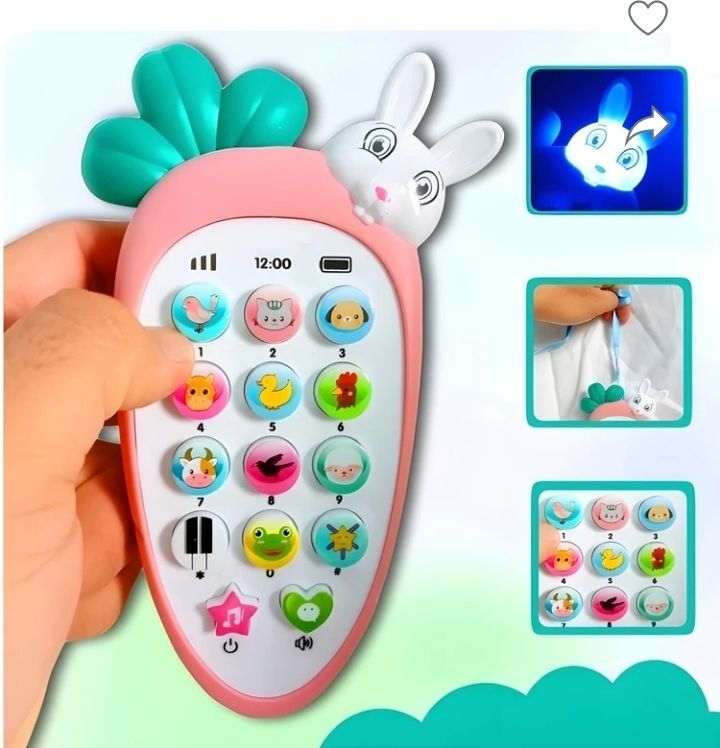sjvj Baby Phone Toy for 1 2 3 Year Old with Light, Music Baby Toddler Kids-picture-8