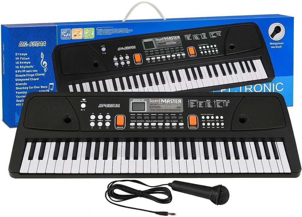 hoodie Kids piano musical toys keyboard piano for kids 61 key Multi Function Piano-picture-11