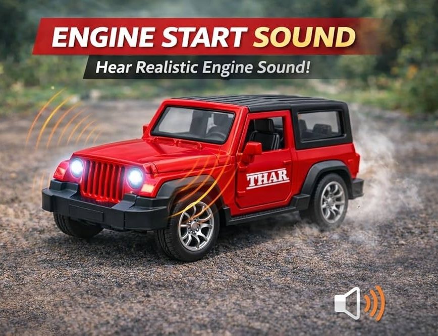 Mahindra Thar diecast toy car-image-48