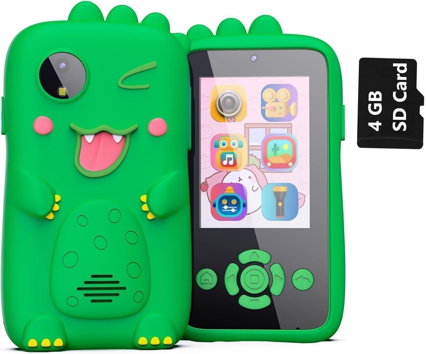 Kids Smart Phone Touchscreen Mobile Dual Camera With 4gb Memory Card