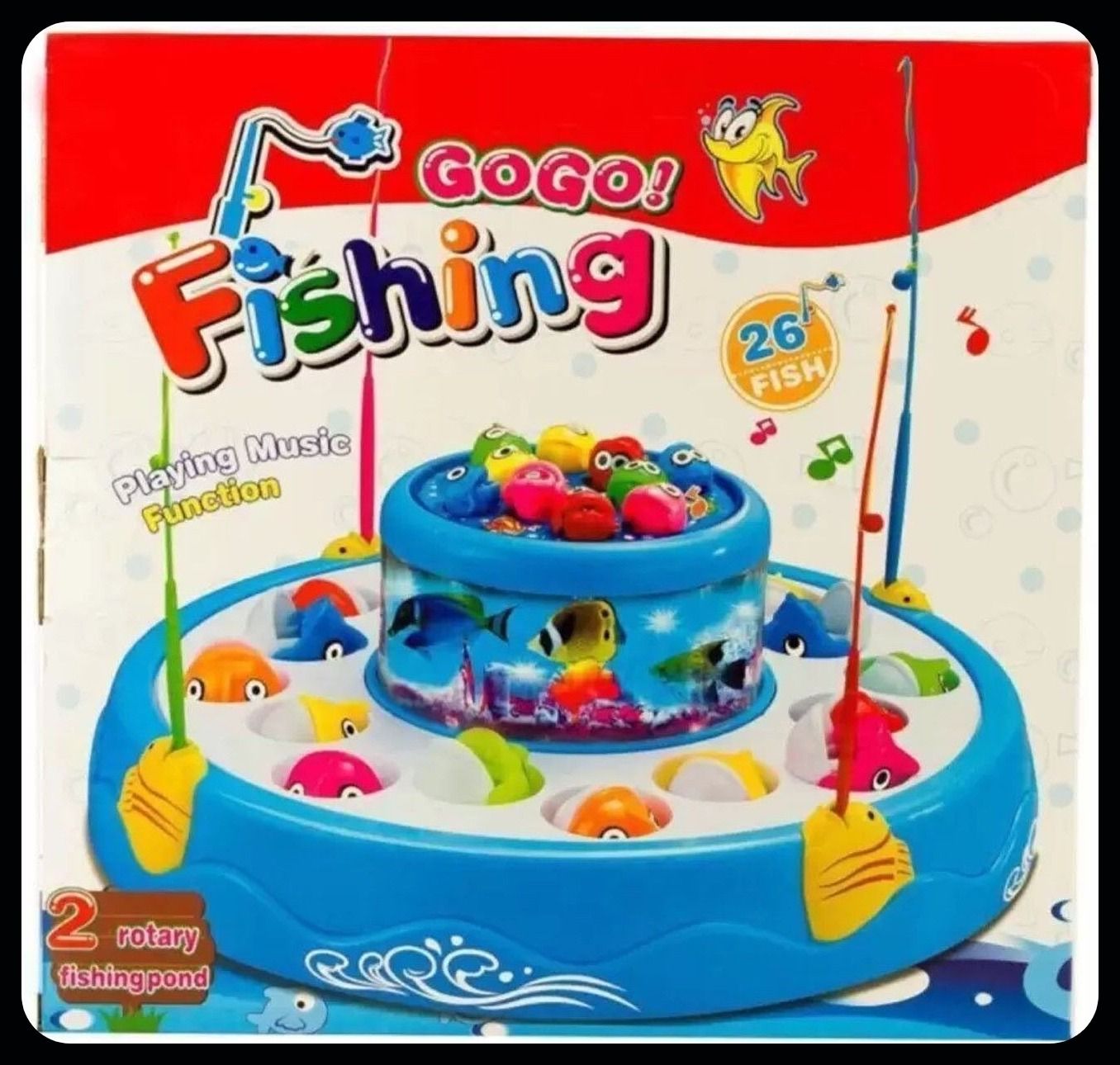 saleoff Go Fish Catching Game Big with 26 Fishes and 4 Pods With Music & Lights661-picture-3